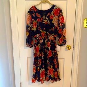 Beautiful floral spring dress - never worn!